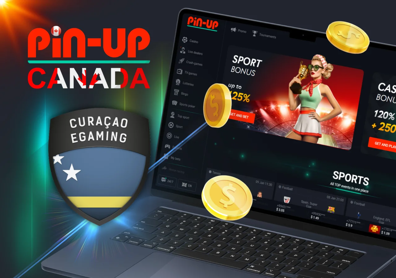 A licensed Canadian casino Pin Up offering a wide range of games and bonuses.